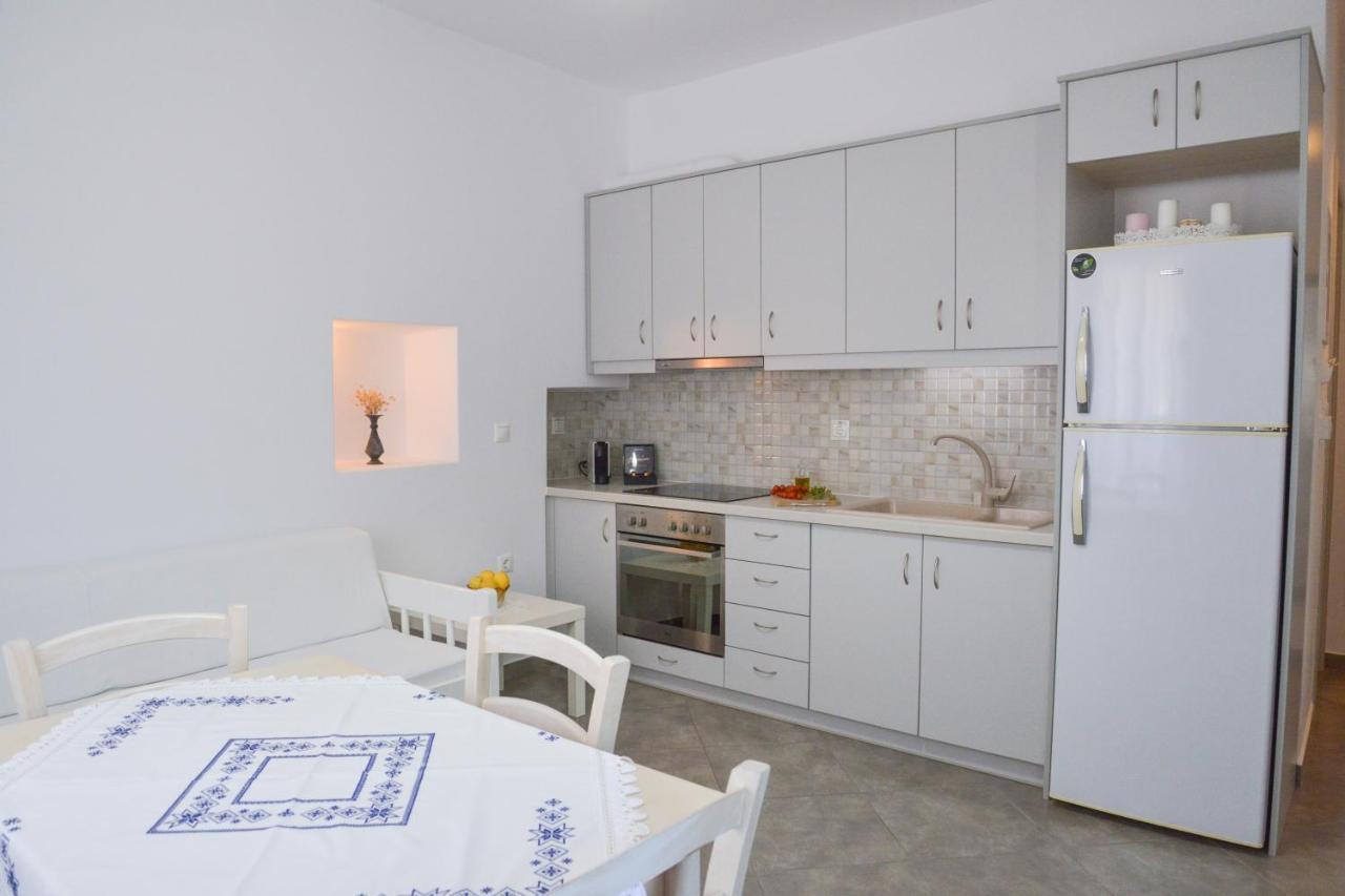 Matilda Milos - Cycladic Living Apartment Triovasalos Bagian luar foto