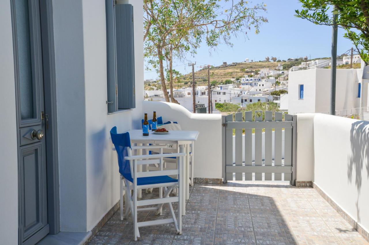 Matilda Milos - Cycladic Living Apartment Triovasalos Bagian luar foto