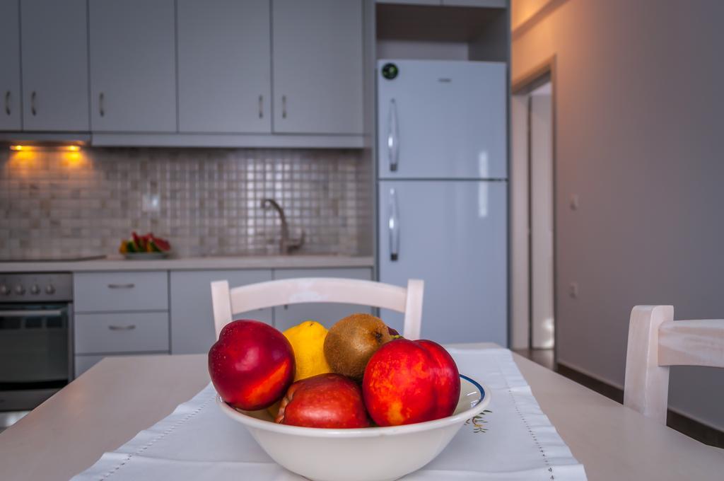Matilda Milos - Cycladic Living Apartment Triovasalos Bagian luar foto