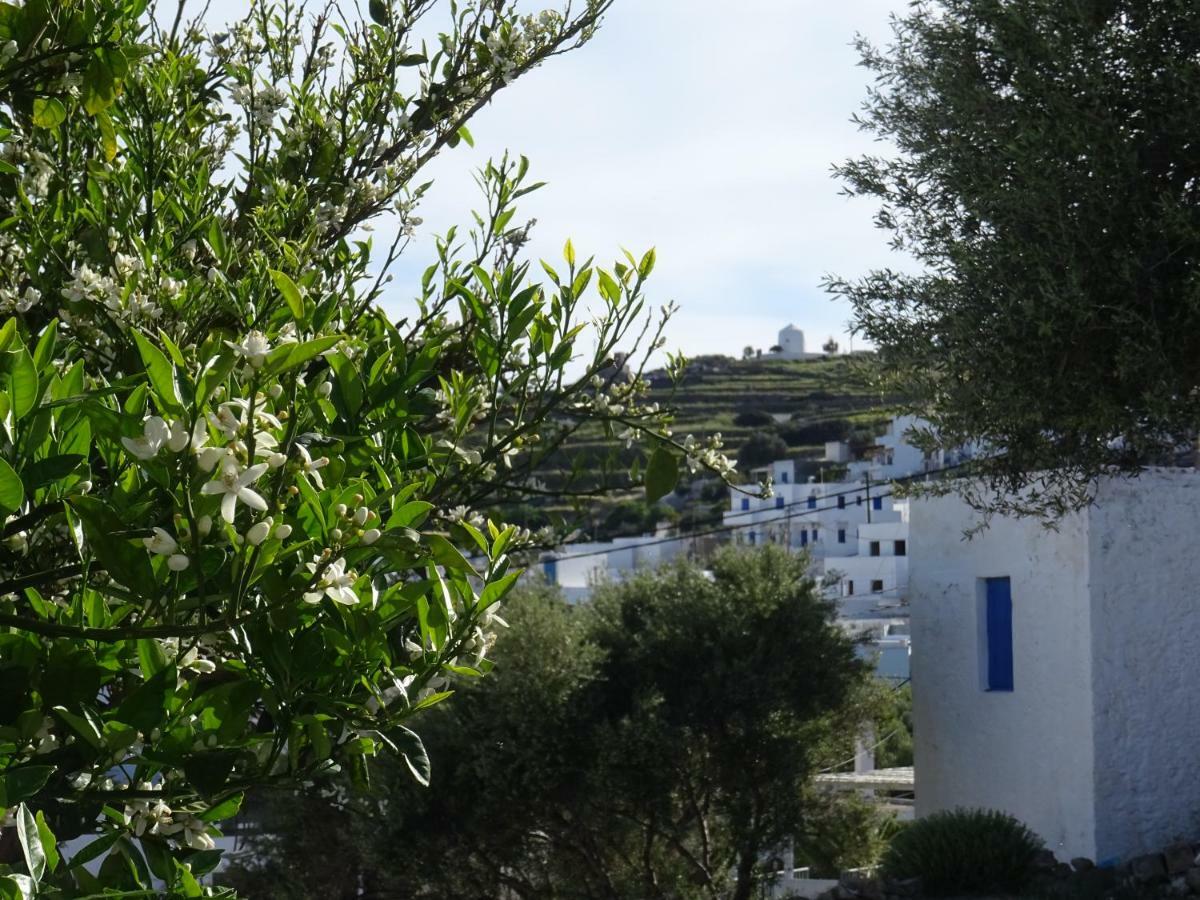 Matilda Milos - Cycladic Living Apartment Triovasalos Bagian luar foto
