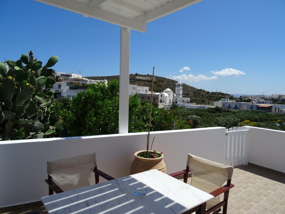 Matilda Milos - Cycladic Living Apartment Triovasalos Bagian luar foto